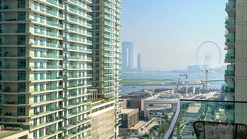 Experience Bliss 1BR Haven with Stunning Sea Views