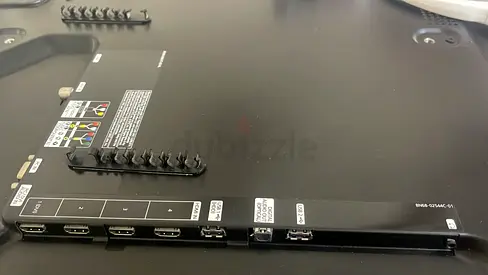 Used LCD/LED TV - HDMI Ports and Back Panel (Untested)