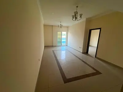 One bedroom and living room, annual rent / Good size / Bathrooms / Balcony / Al Taawun / Sharjah
