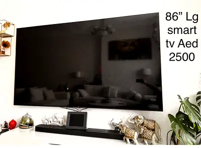 LG 86” tv