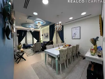 Designer Furnished 2BR + Maid | Vacant | Ensuite Bedrooms