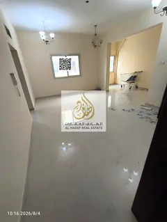 One bedroom and living room | 2 bathrooms and balcony | Central air conditioning | Near Al-Hikma Sch