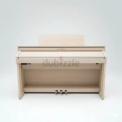 Kawai CA58 White Ash Digital Piano – Display Model | 88-Key Wooden Action | Like New