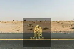 A prime residential plot located on a corner, with two 15-meter-wide streets on each side, ready for