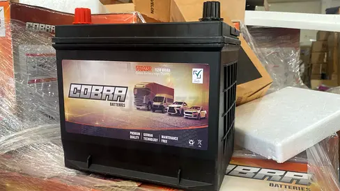 Cobra 12V 60Ah Car Battery - Lightly Used, Excellent Condition