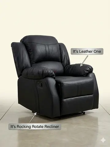 Brand New Rocking Rotate Recliner