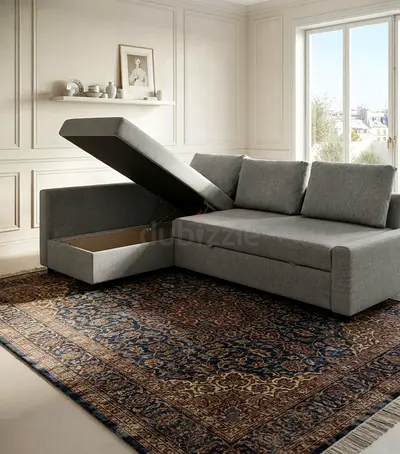 Smart Design Sofa Bed
Perfect for saving space without compromising comfort. Features practical stor