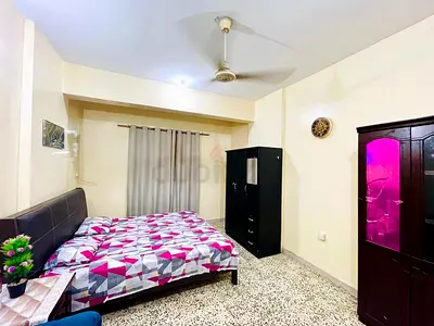 Fully Furnished Bedroom with Separate Bathroom for Family