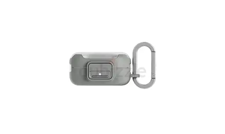 Official Silicone Protective Case with Carabiner for galaxy buds 4 / 4 pro  Pro - Light Grey