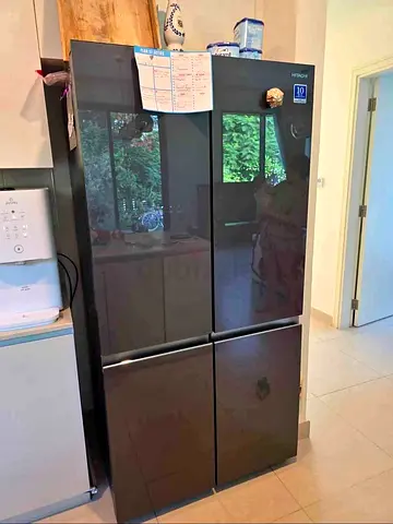 Free delivery Hitachi 4-Door Glass model Refrigerator - Good Condition