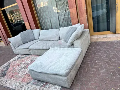 Excellent condition pan Emirates Pianca corner sofa