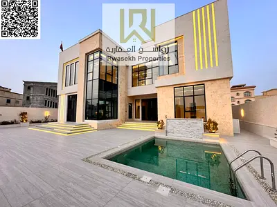 Luxury Villa for Sale in Al Yasmeen, Ajman | 6 Master Bedrooms | Private Pool | 8,200 Sq.Ft Plot |
