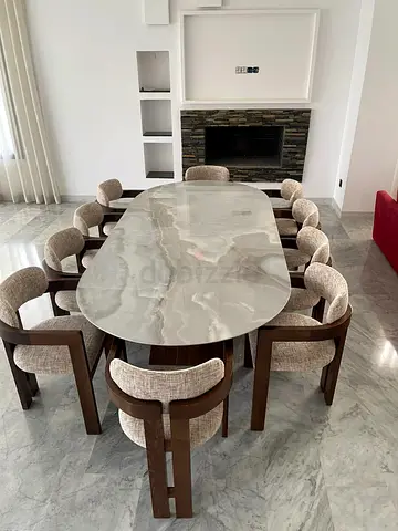 Custom made Dining set for sale | New customize dining table with chairs and warranty