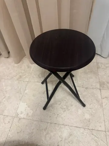 2 Folding Stool / Small Side Table