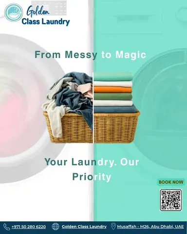 Looking for a Laundry & Dry Cleaning Service in Musaffah, Abu Dhabi?