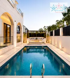 LUXURIOUS I 5 BR + MAID'S ROOM I SWIMMING POOL I 3 FAMILY HALLS I NO CONSTRUCTION I CORNER I