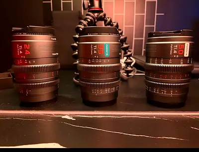 Sirui Vision Prime 24,35,50mm T/1.4