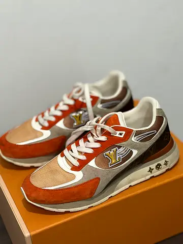 Louis Vuitton Run Away Trainer Sneakers - Men's Size 44