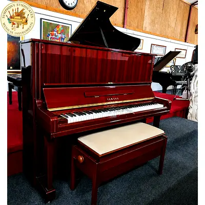 Yamaha U3 Mahogany Upright Piano – Premium Japanese Acoustic Piano with Elegant Wood Finish