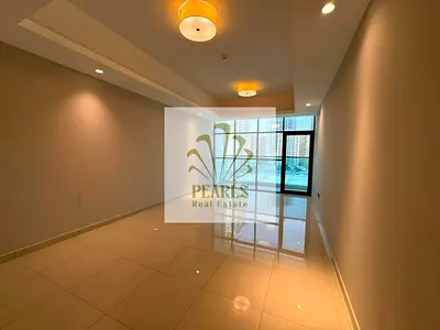 parking free Annual Rent in Ajman, Al Rashidiya 1 on Khalifa Street, Elegant 1BR Apartment and Hall, 2 Bathrooms, Central AC, Super Deluxe Finishing