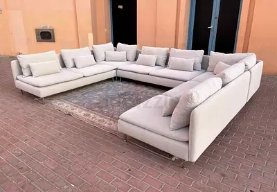 U shape sofa ikea soderhamn