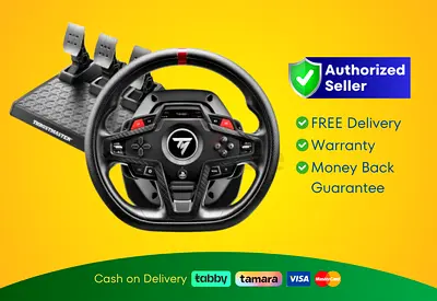 Thrust Master PlayStation Force Feedback Racing Wheel and Pedal Set