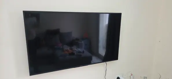 55 inch Wall-Mounted LED TV (Good Working Condition)