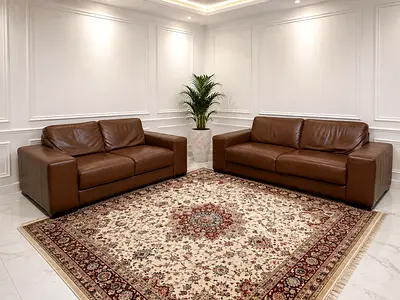 Nattuzi Leather Couch's