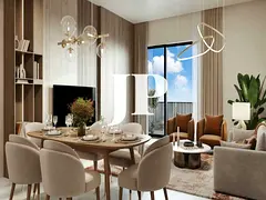 Furnished 1BR Apartment | Sunvale Al Furjan | Skyline & Pool Views