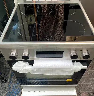 Haier  electric range with ceramic hob and oven - brand new