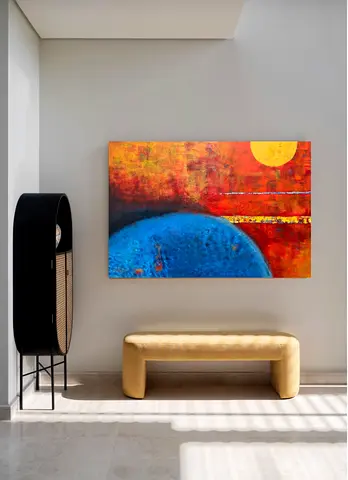 Abstract Modern Canvas Painting