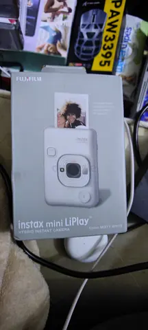 Fujifilm Instax mini LiPlay hybrid instant camera - Misty White (boxed)
