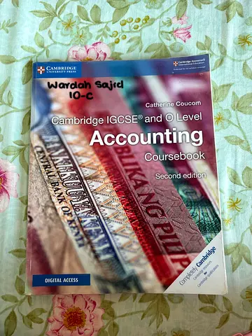Cambridge IGCSE & O Level Accounting Coursebook (2nd Edition) - Used