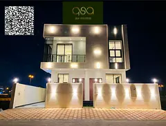 Own a modern villa with a personal finish, two floors, a roof, and a swimming pool, at a price that 