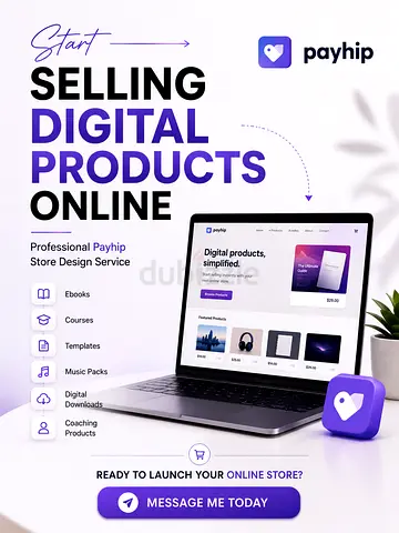 Payhip website/store