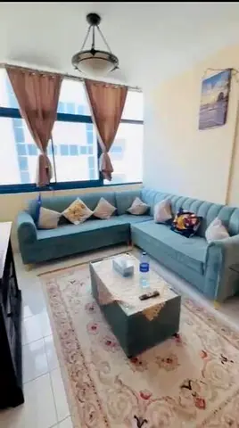Furnished one-bedroom apartment for monthly rent in Al Qasimia, Sharjah