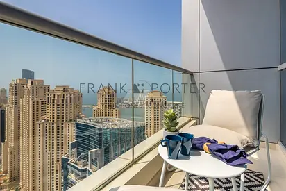 Stylish 2BR w/ Dubai Eye Views in Dubai Marina | All Bills Inclusive | Ideal for Mid - Term, Monthl