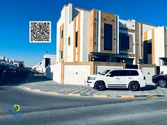 Freehold ownership for all nationalities in Al Zahia, a luxurious corner villa with 7 rooms and a ro
