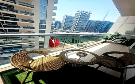 1 BED | FULL FURNISHED | CANAL VIEW | BIG BALCONY