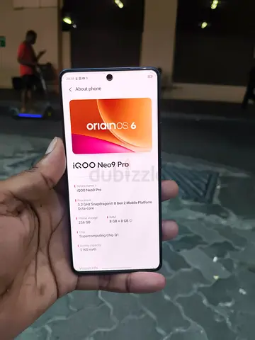 iQOO Neo9 Pro 256GB - Good Condition, 8GB RAM, OraionOS 6