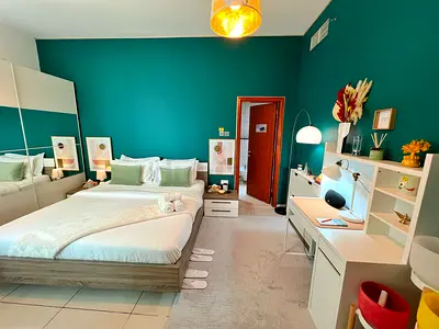 King bed and mattress plus bed side table