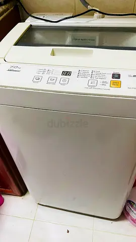 Panasonic - Top-loading washing machine, 7kg — good working condition