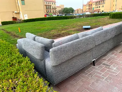 Papadatos L shape sofa
