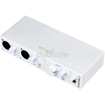 Arturia MiniFuse 2 USB Audio Interface - 2-in/2-out, Compact