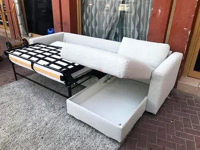 Perfect condition IKEA vimle l'shape sofa bed