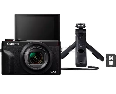 Canon G7X Mark III Premium Vlogger Kit 2year Canon warranty
