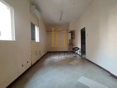 So Spacious Studio Apartment with close kitchen available for family in Rolla sharjah