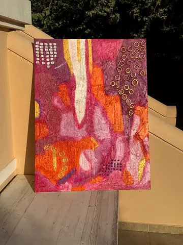 textured art work