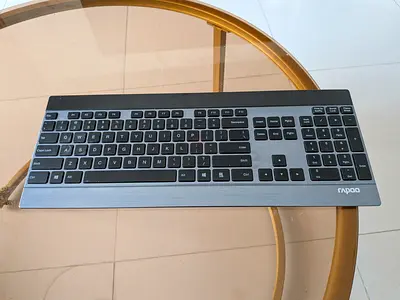 Rapoo Wireless Keyboard - Slim Layout, Perfect Condition.
