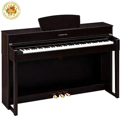 Refurbished Yamaha CLP 535 Rosewood Clavinova – CFX & Bösendorfer Sounds / GH3X Escapement
